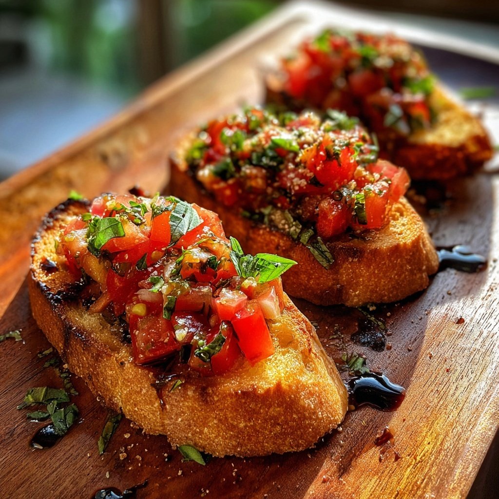 Herbed Tomato Bruschetta