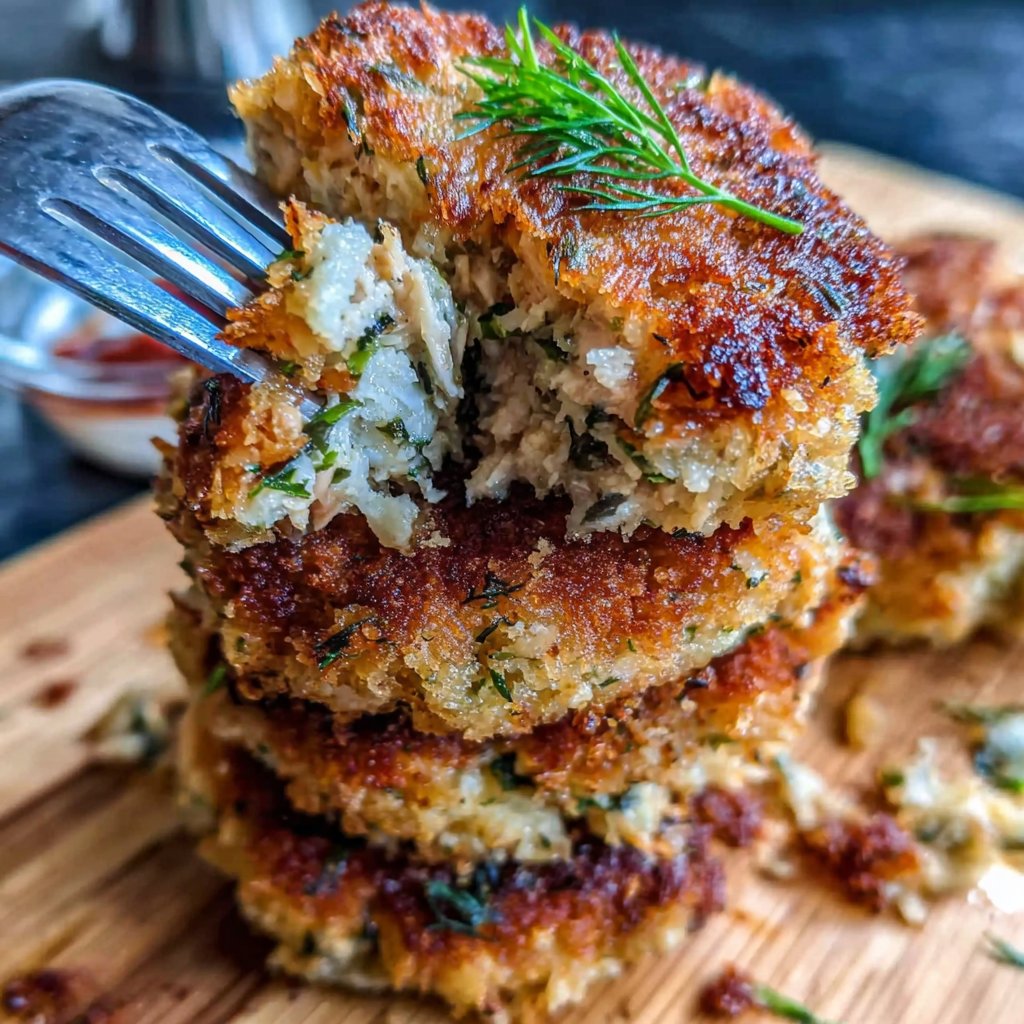 Lemon Dill Salmon Patties