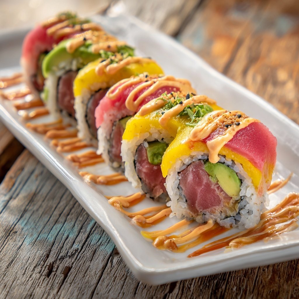 Global Japanese Sushi Rolls