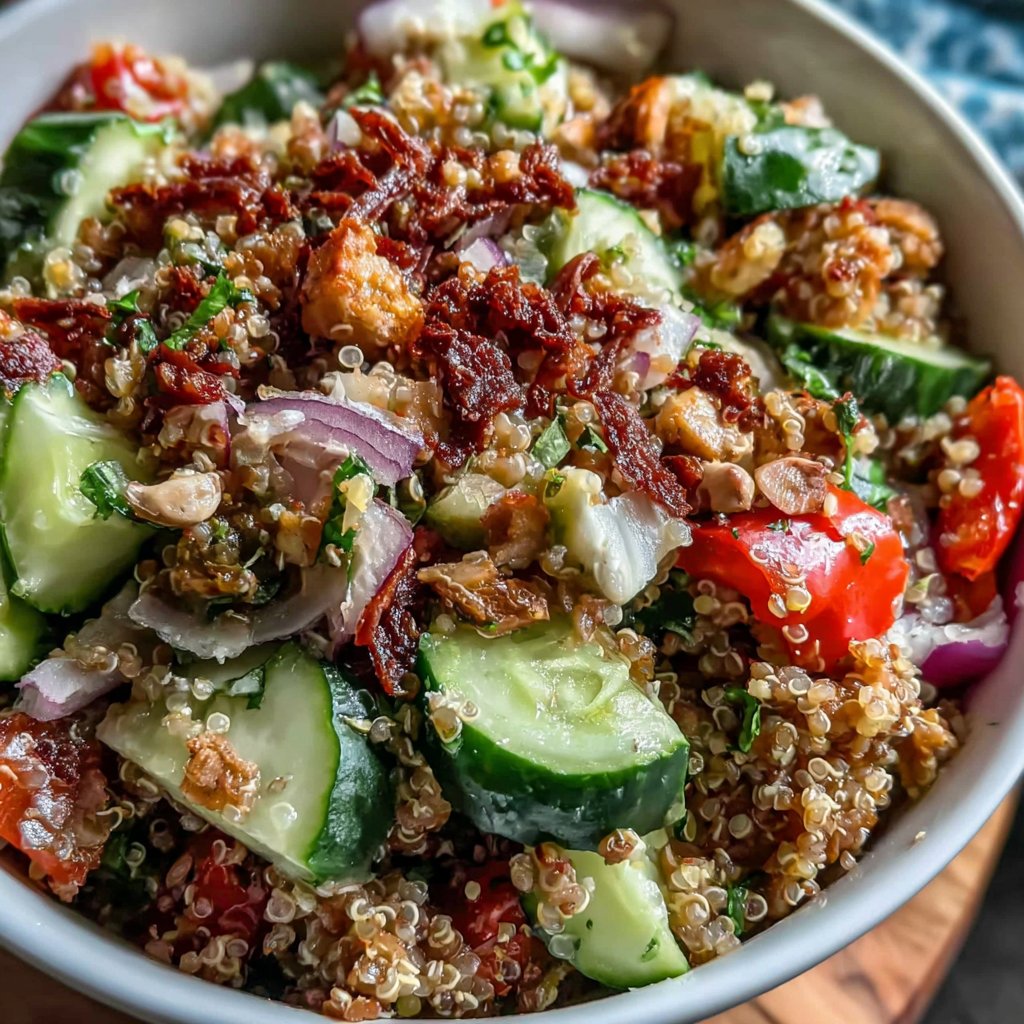 Lentil Quinoa Power Salad